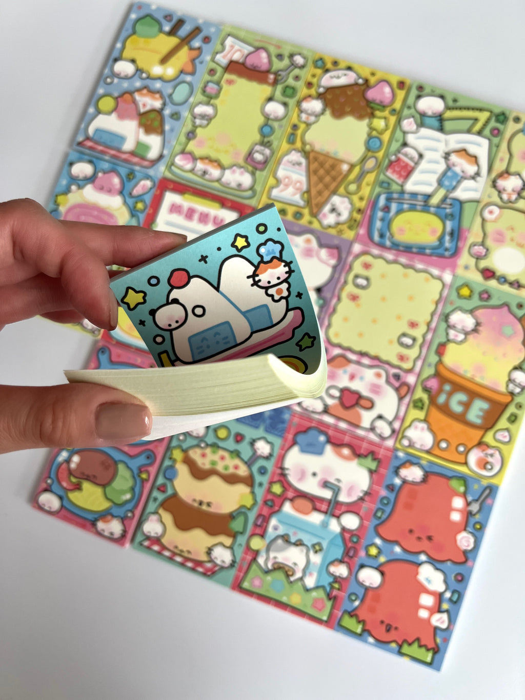 Happy Snack Memo Pad