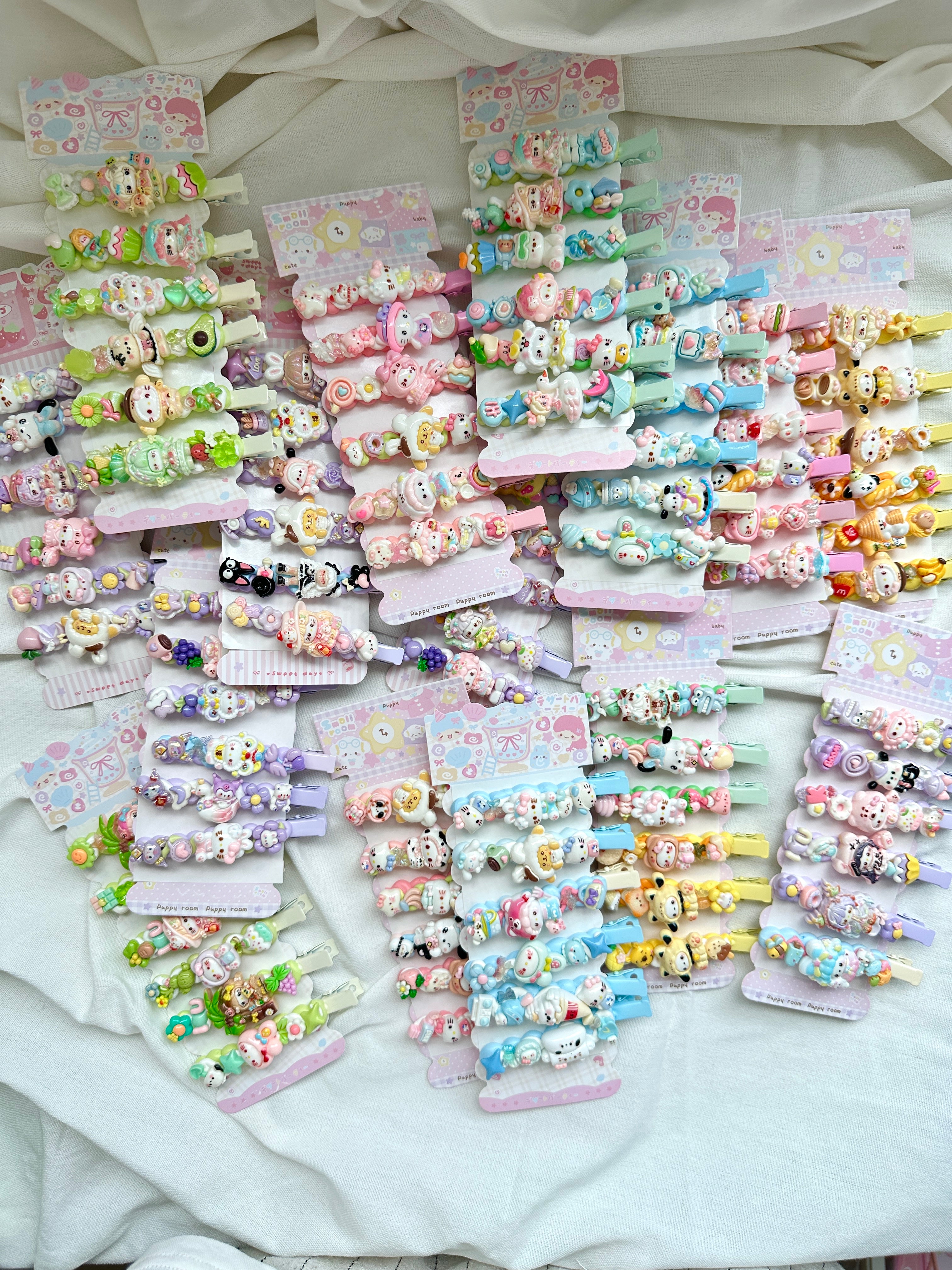 🐰 Lucky Hair Clip Bag - Kawaii Mystery Hair Accessories