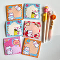 🍬 Sugar Sweet Cat Sticky Notes - 12