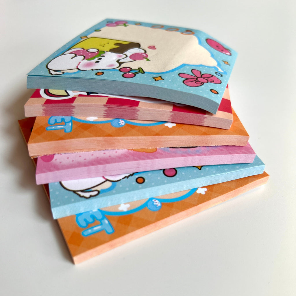 🍬 Sugar Sweet Cat Sticky Notes - 12