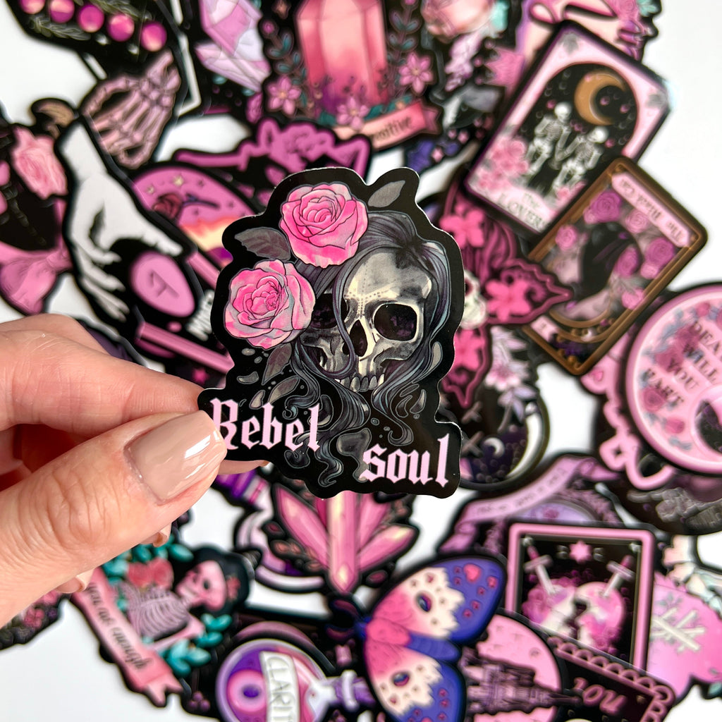 🎀 Spooky Cute Goth Stickers