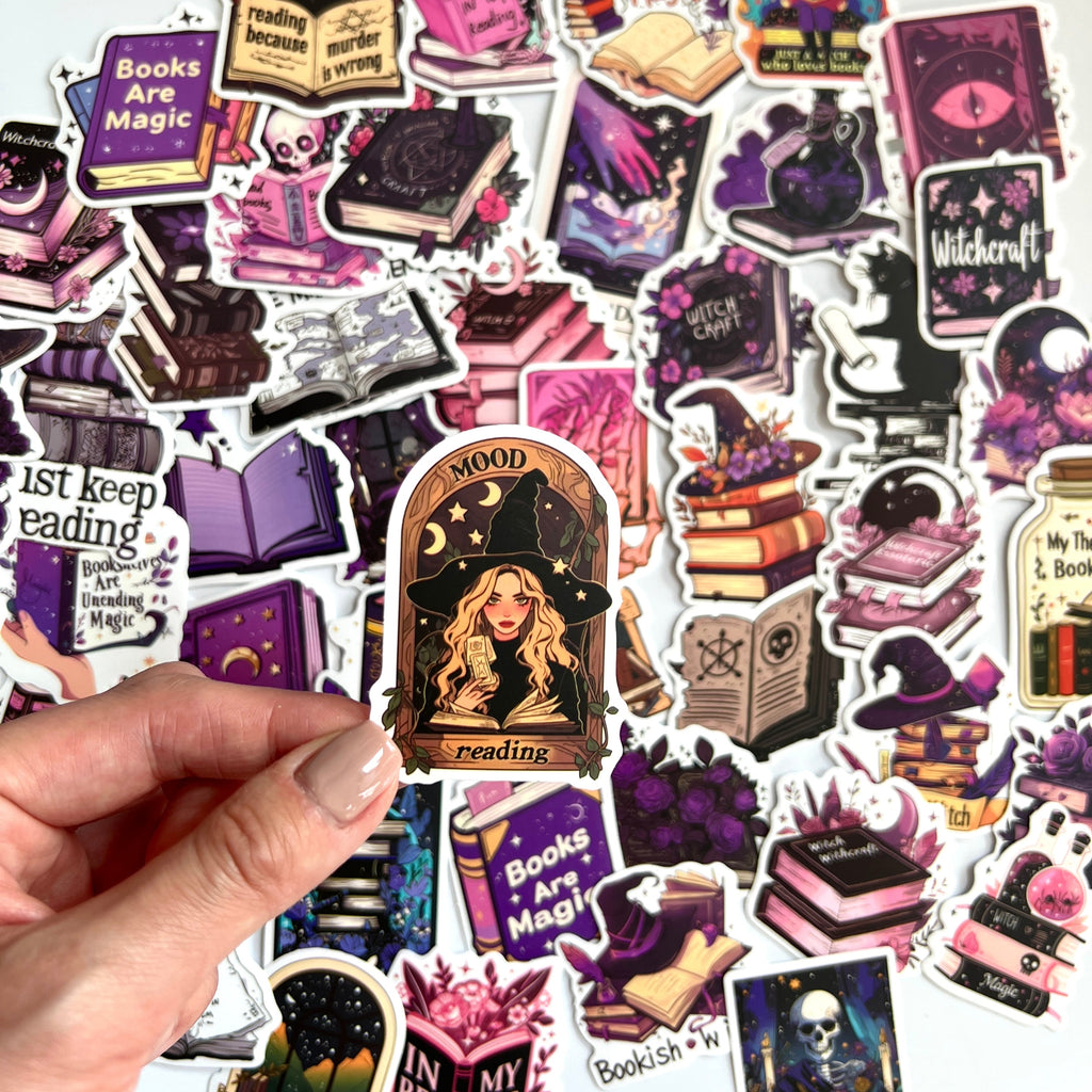 🔮 Bookish Witch Magic Stickers