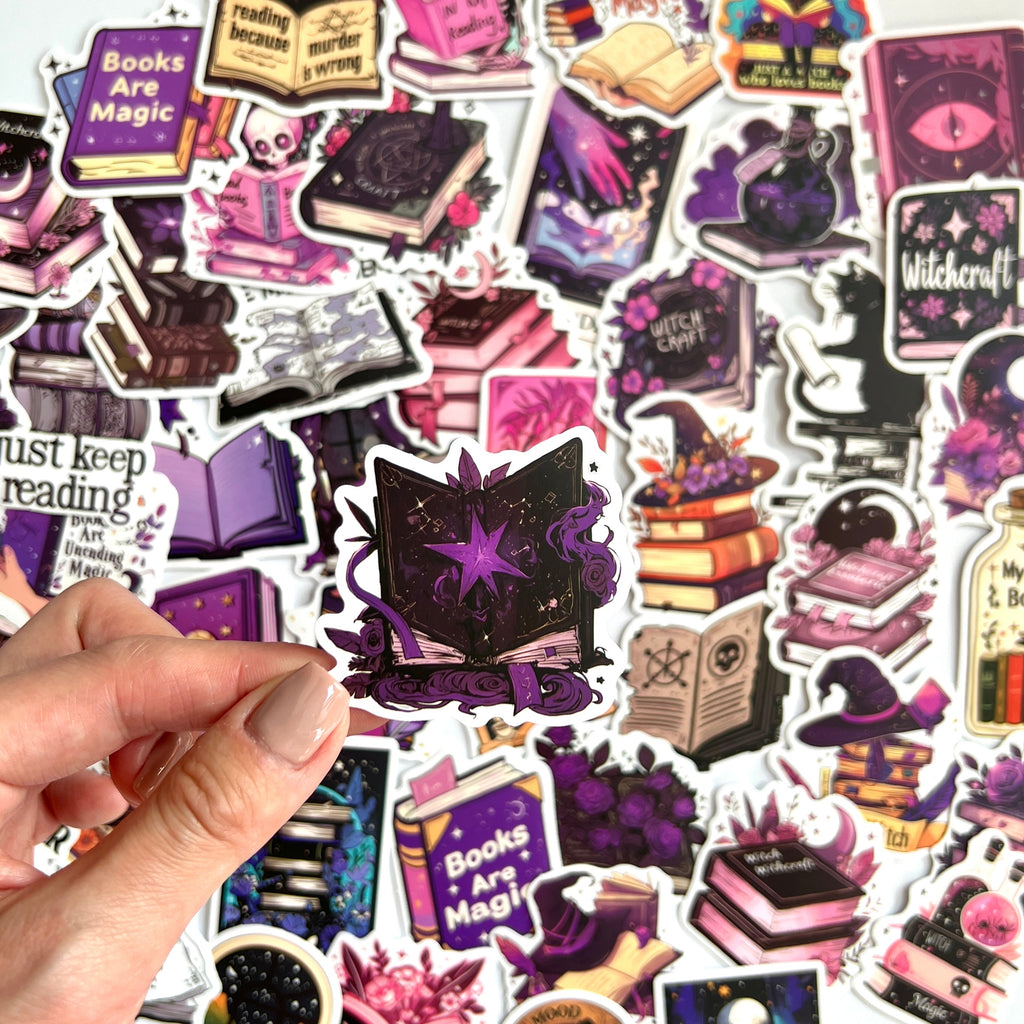 🔮 Bookish Witch Magic Stickers