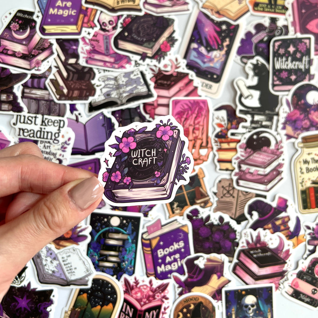 🔮 Bookish Witch Magic Stickers