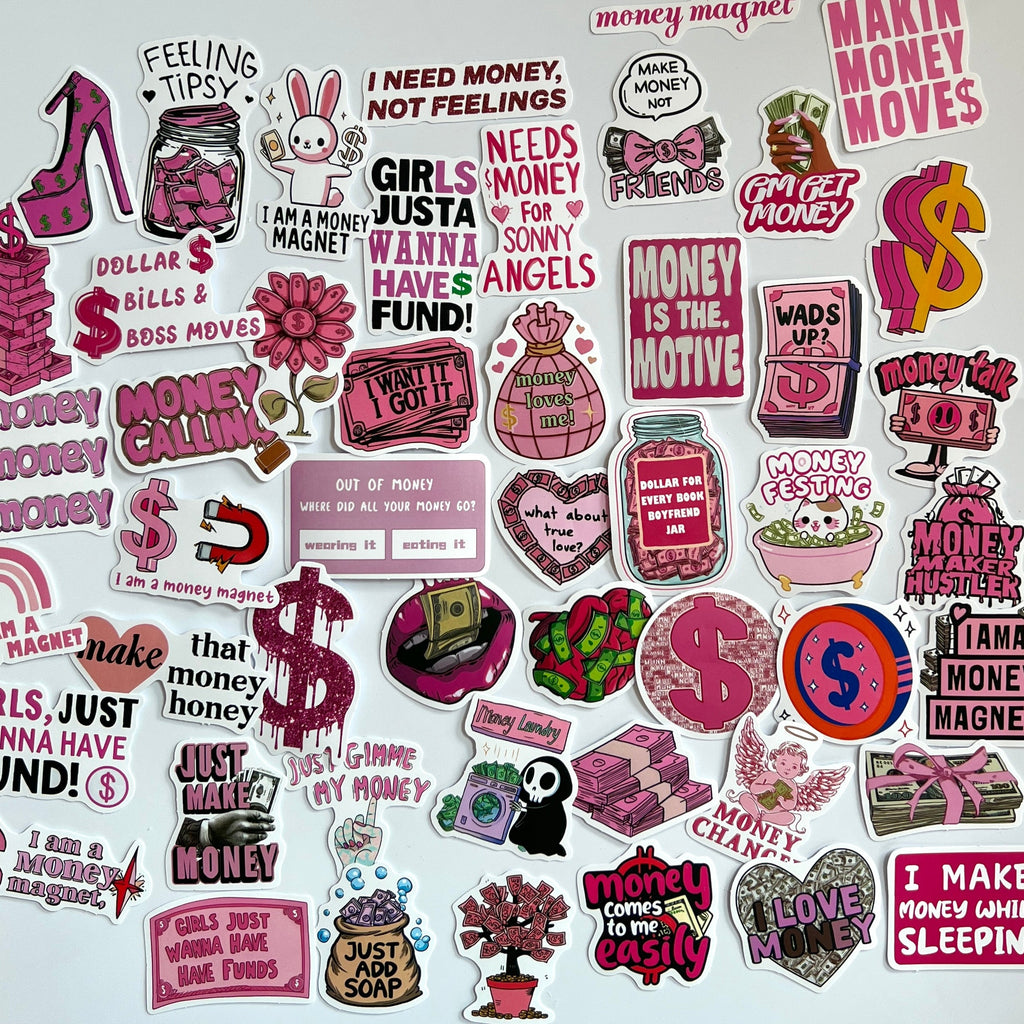 💰 Girl Boss Money Vibes Stickers
