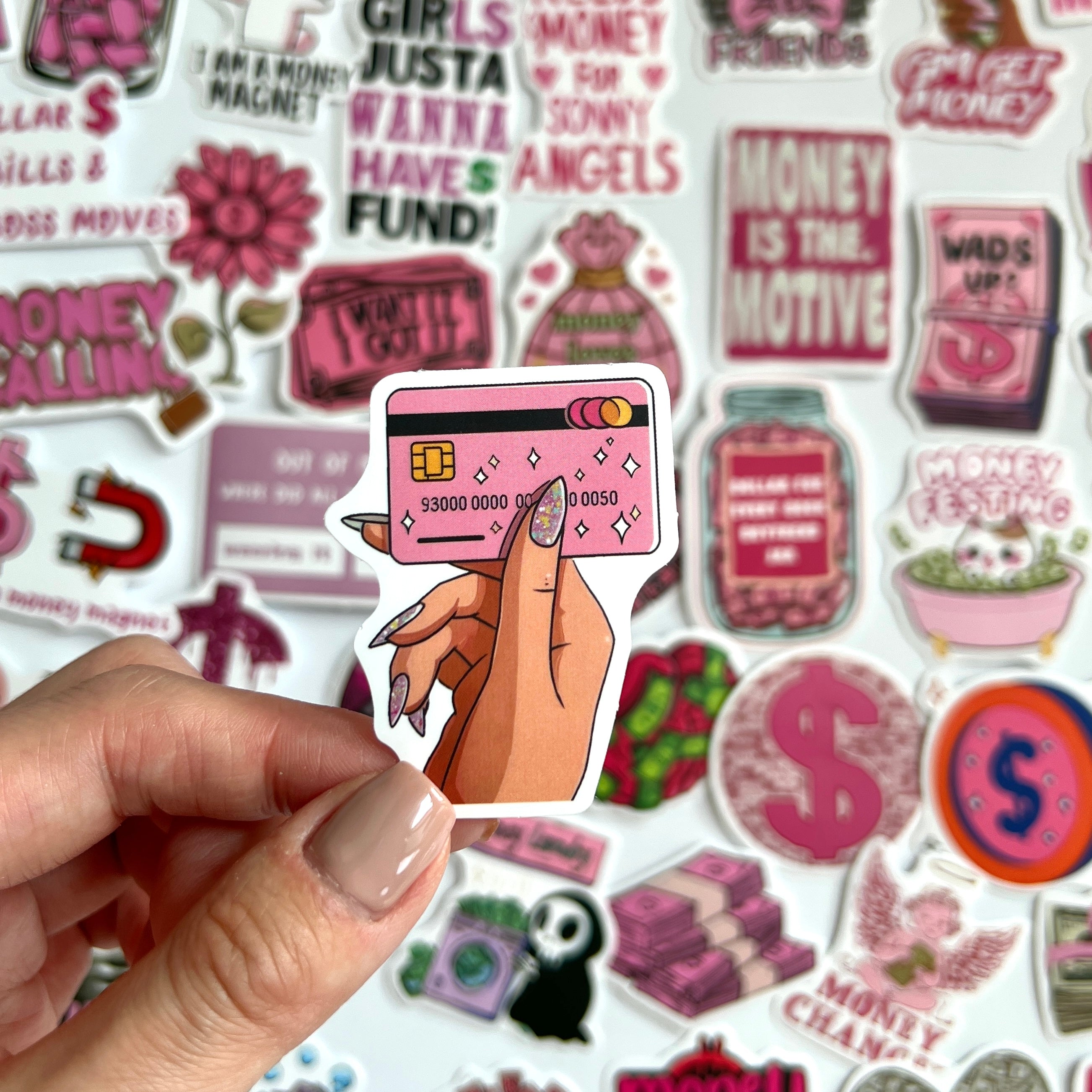 💰 Girl Boss Money Vibes Stickers