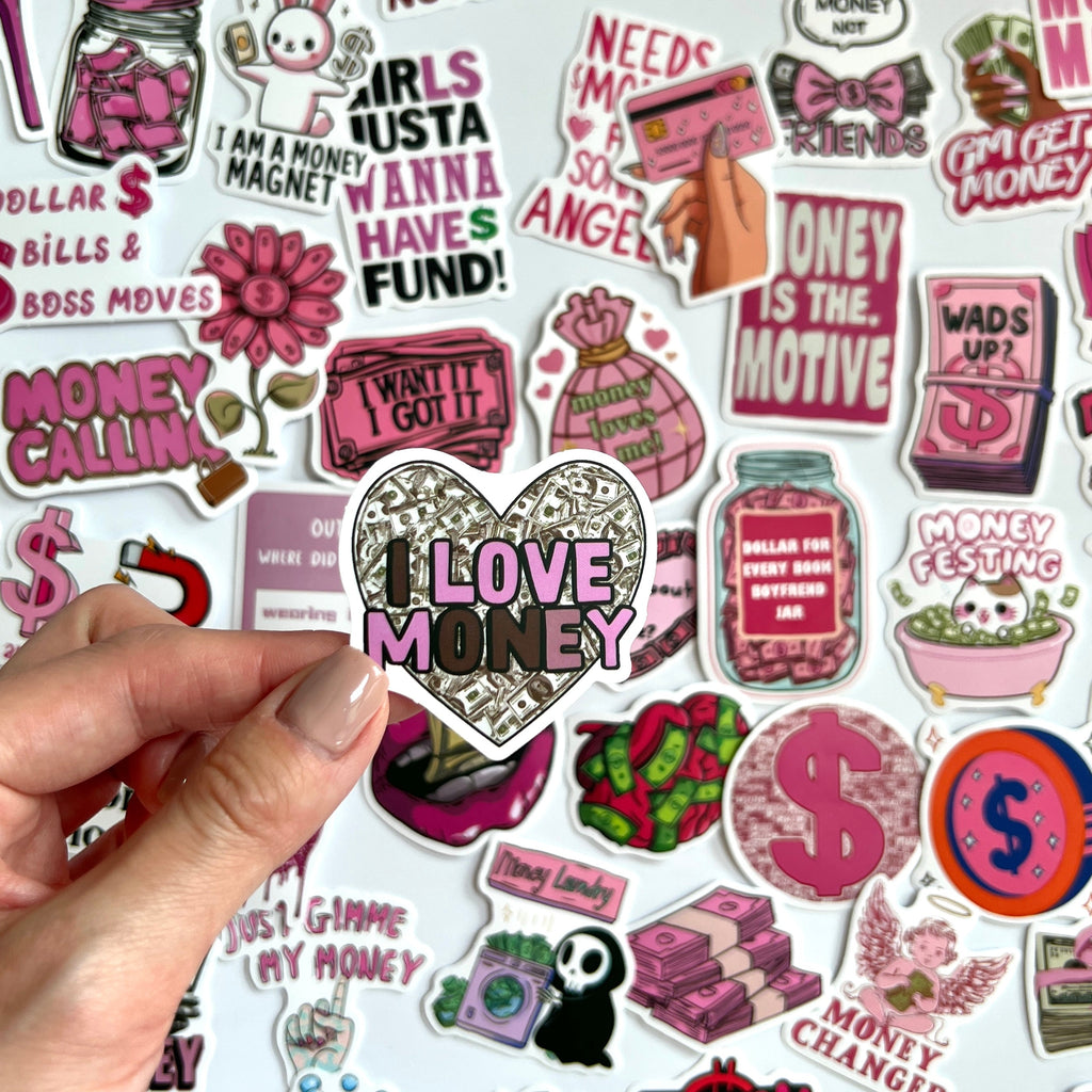 💰 Girl Boss Money Vibes Stickers