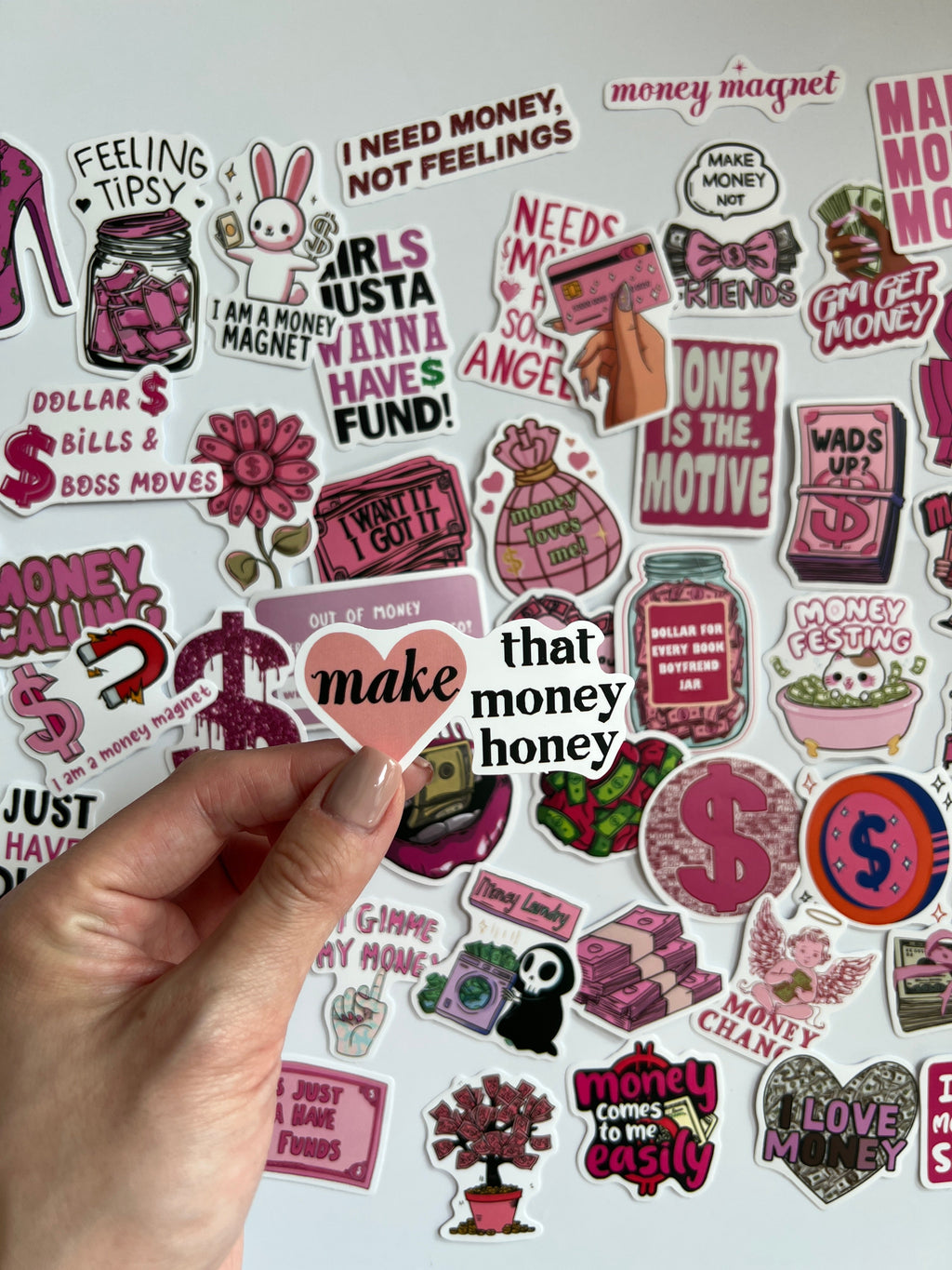 💰 Girl Boss Money Vibes Stickers