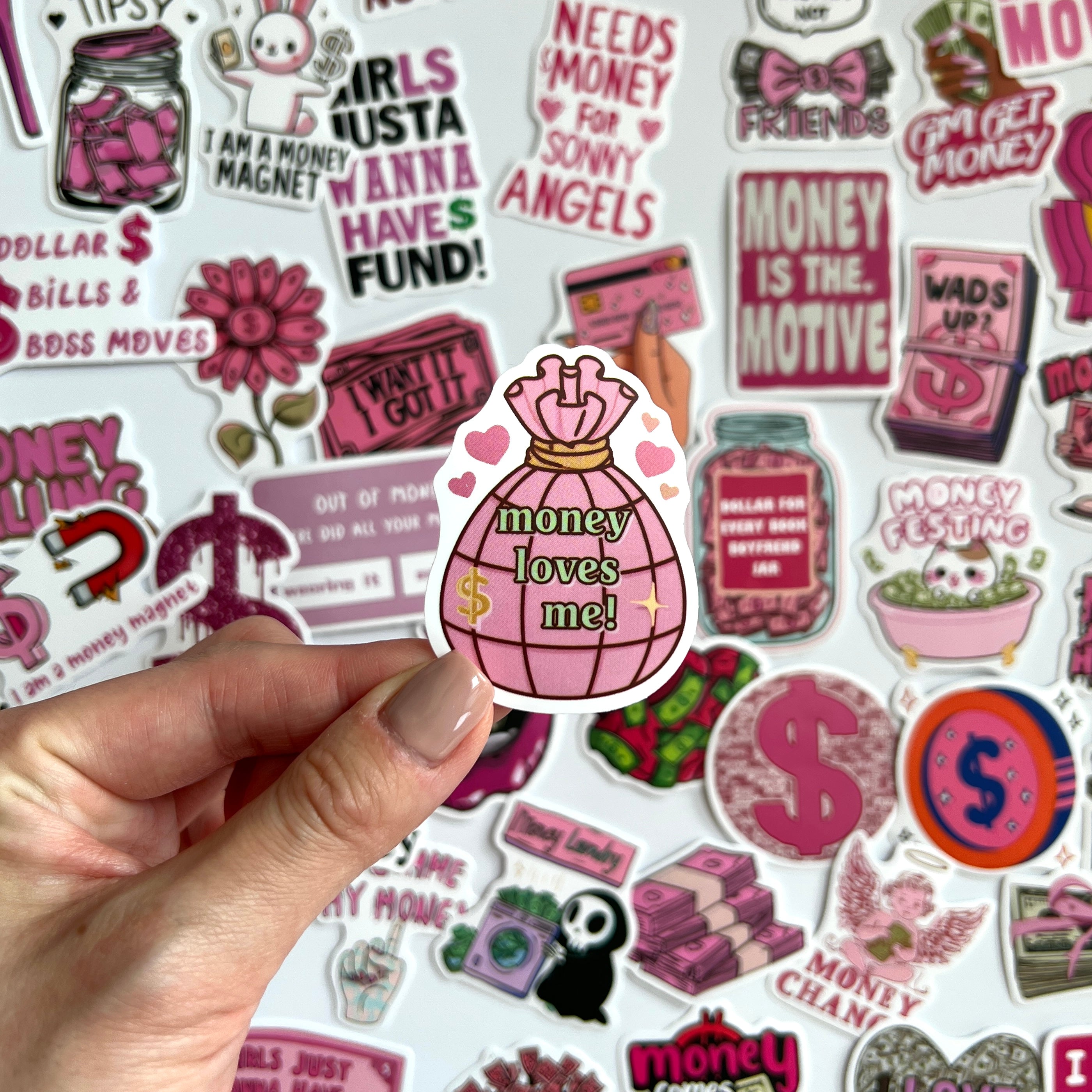 💰 Girl Boss Money Vibes Stickers