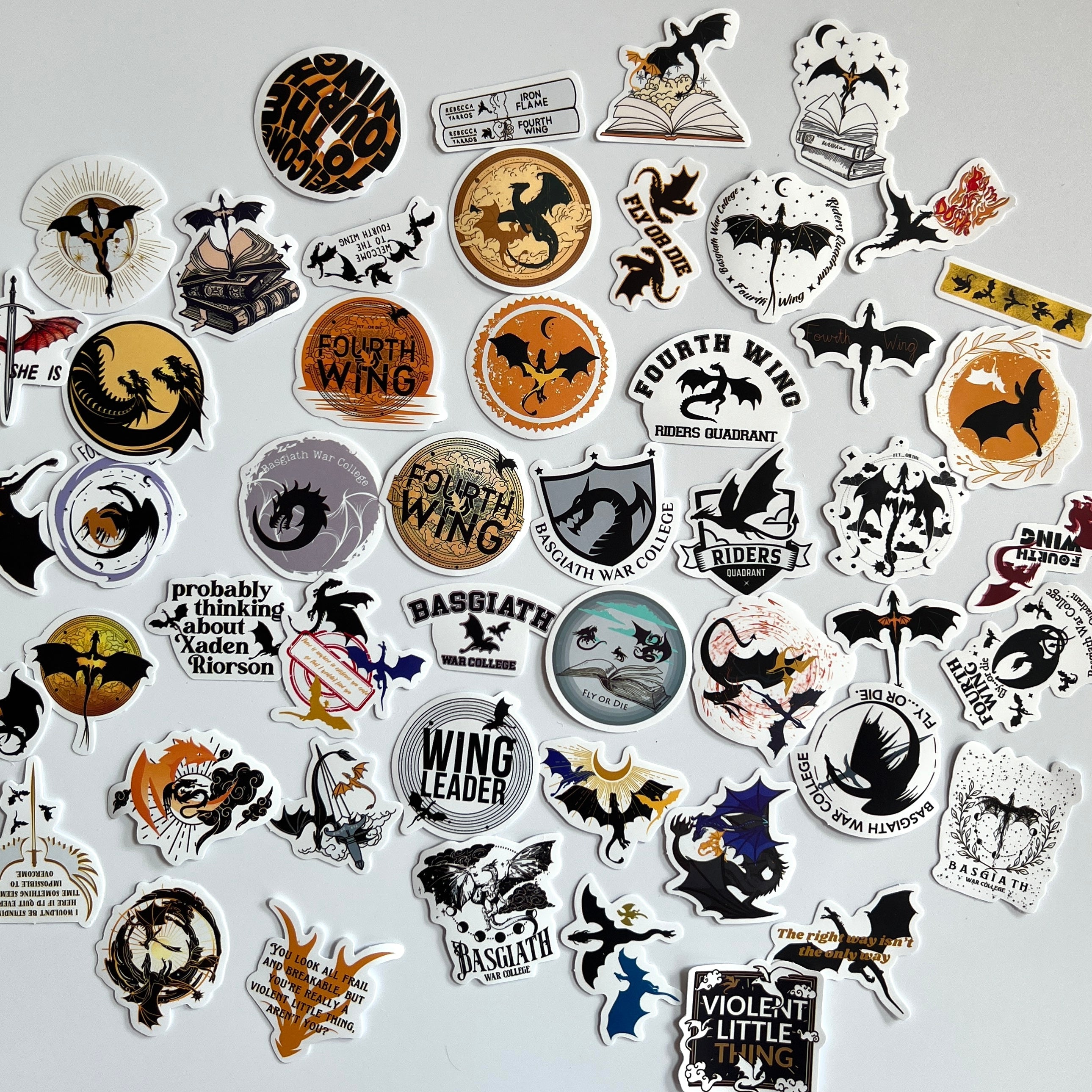 🐉 Dragon Rider Academy Stickers