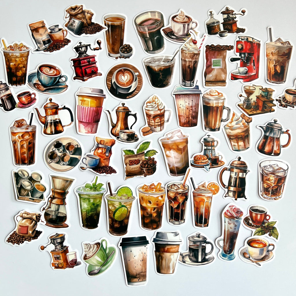 🤎 Cozy Coffee Lover Stickers