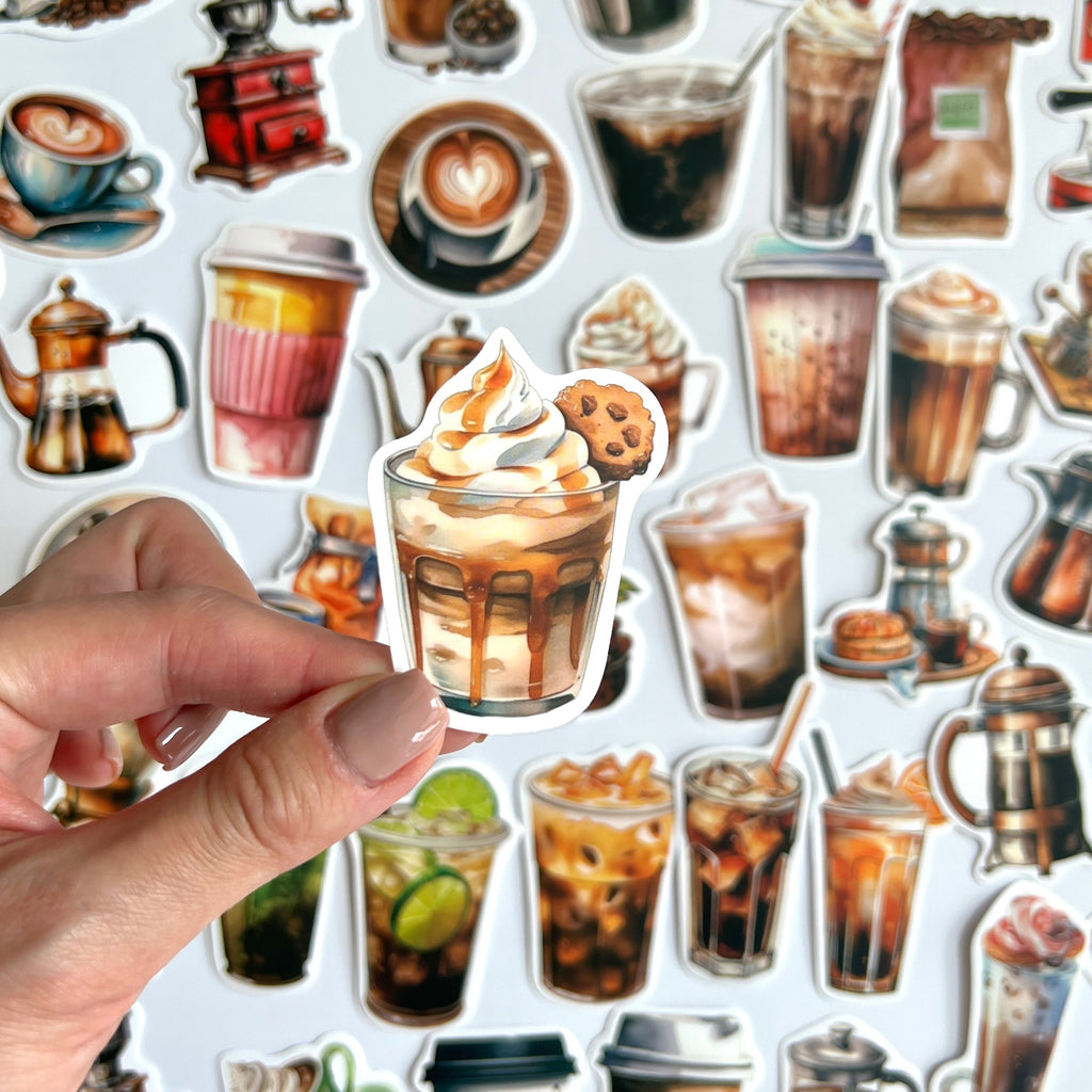 🤎 Cozy Coffee Lover Stickers