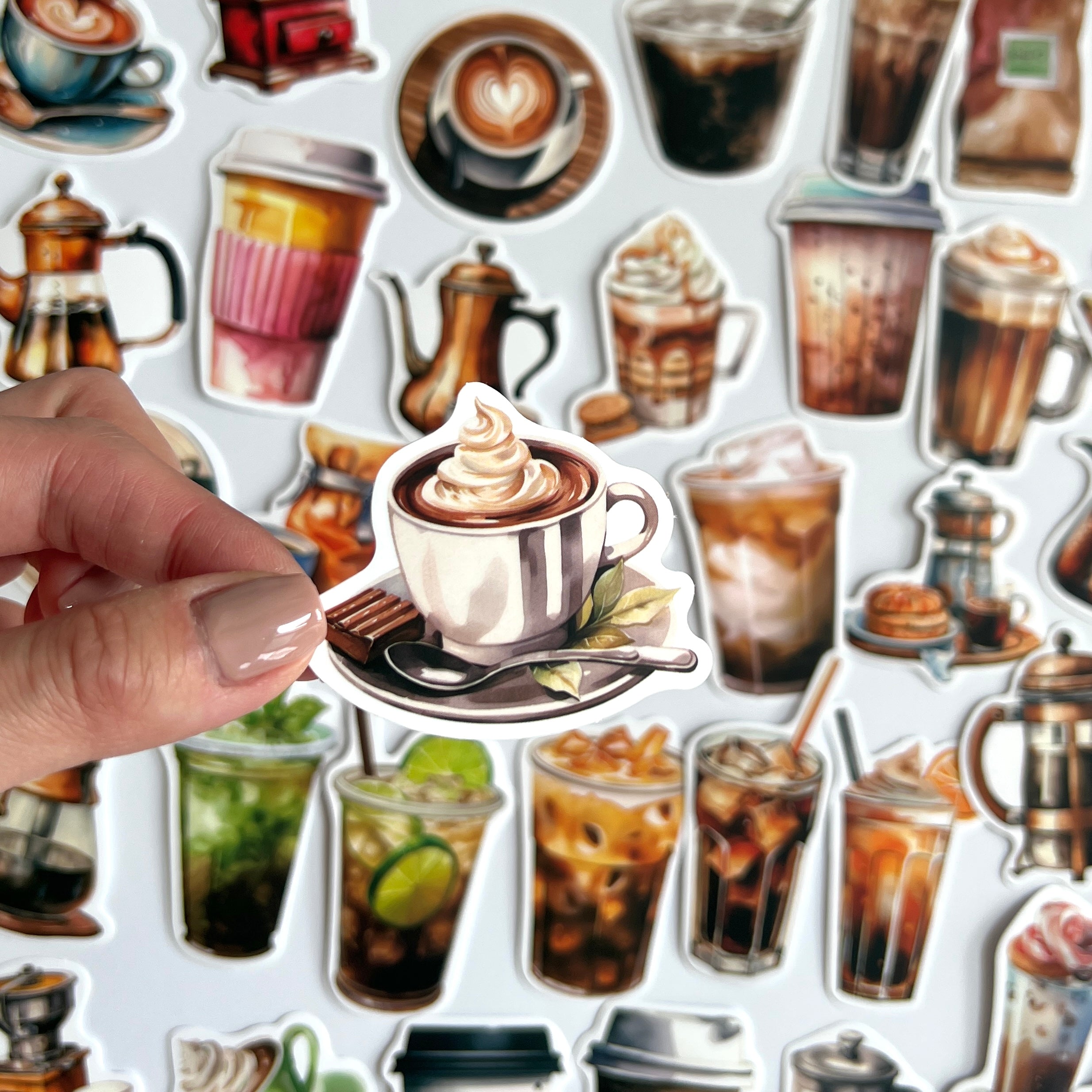 🤎 Cozy Coffee Lover Stickers