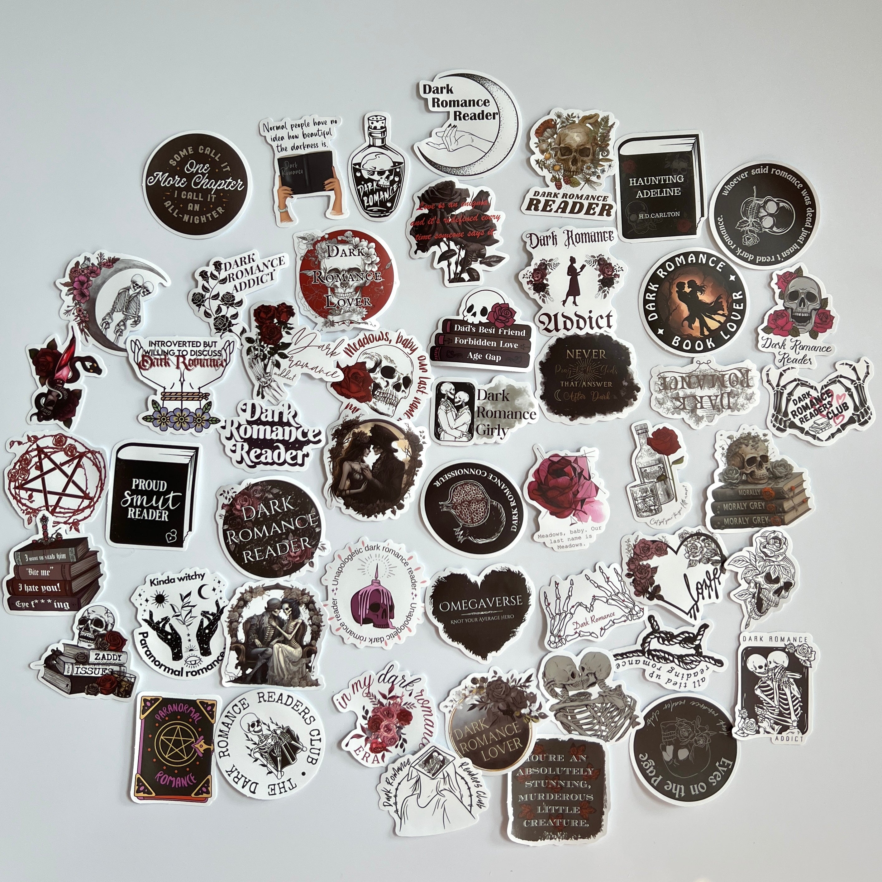 🖤 Dark Romance Reader Stickers
