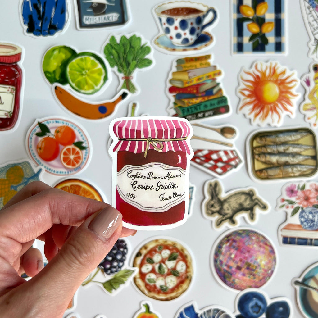 🍊 Vintage Everyday Life Stickers
