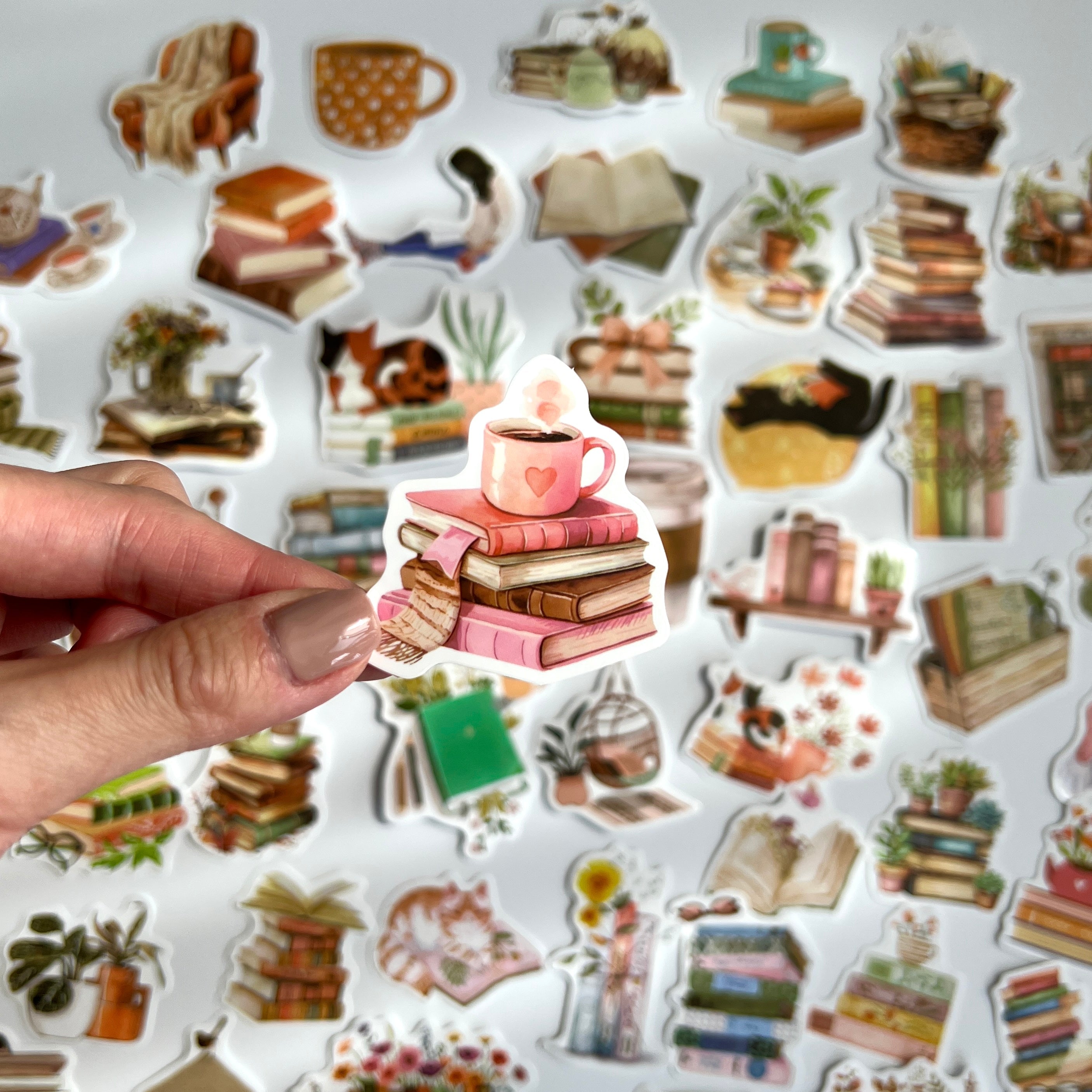 📚 Cozy Reading Life Stickers
