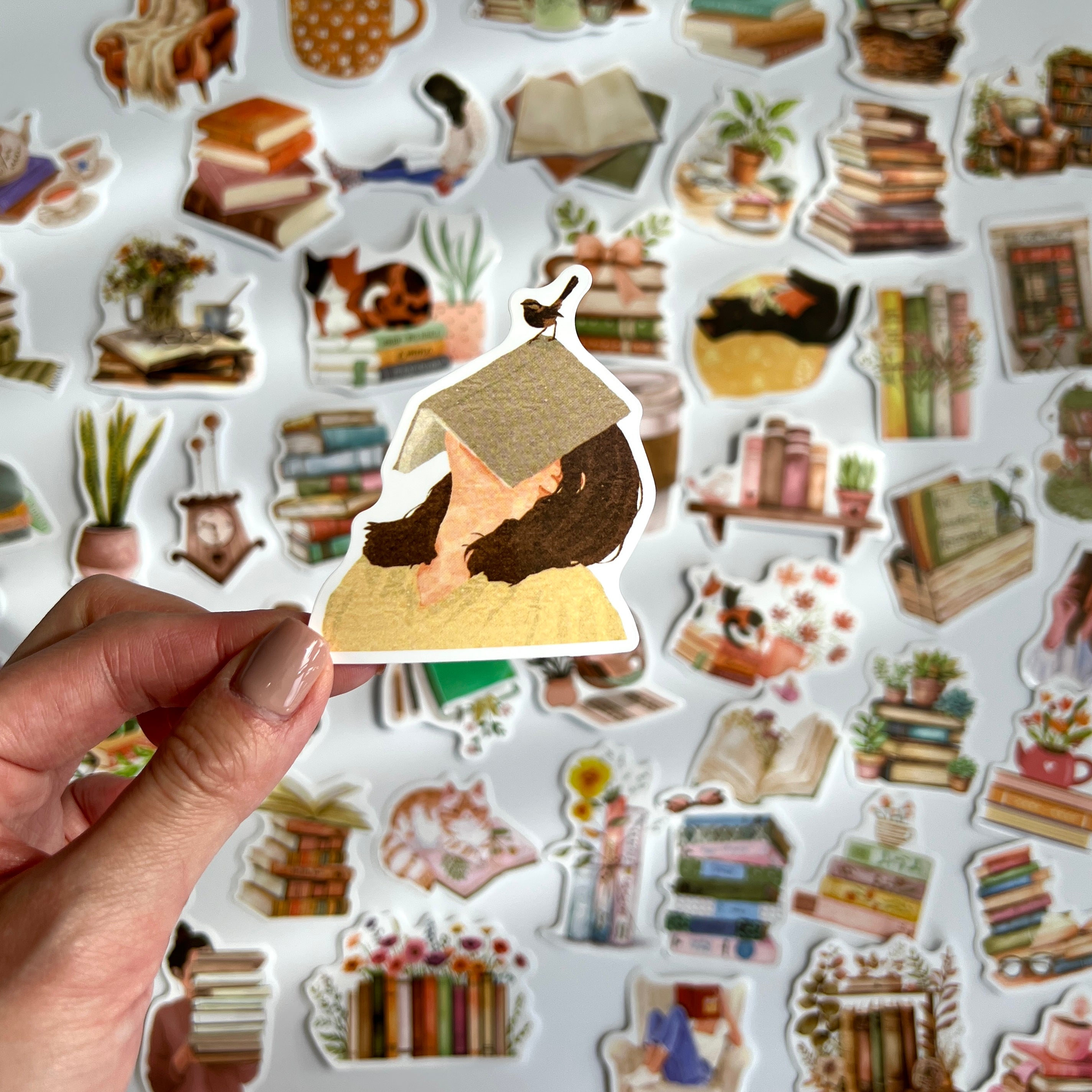 📚 Cozy Reading Life Stickers