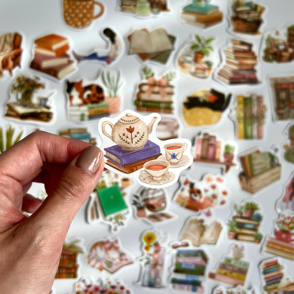 📚 Cozy Reading Life Stickers