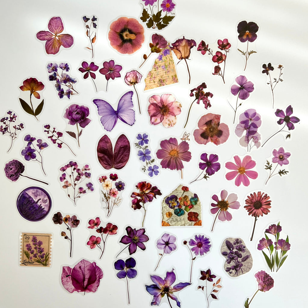 💜 Garden Botanicals Stickers