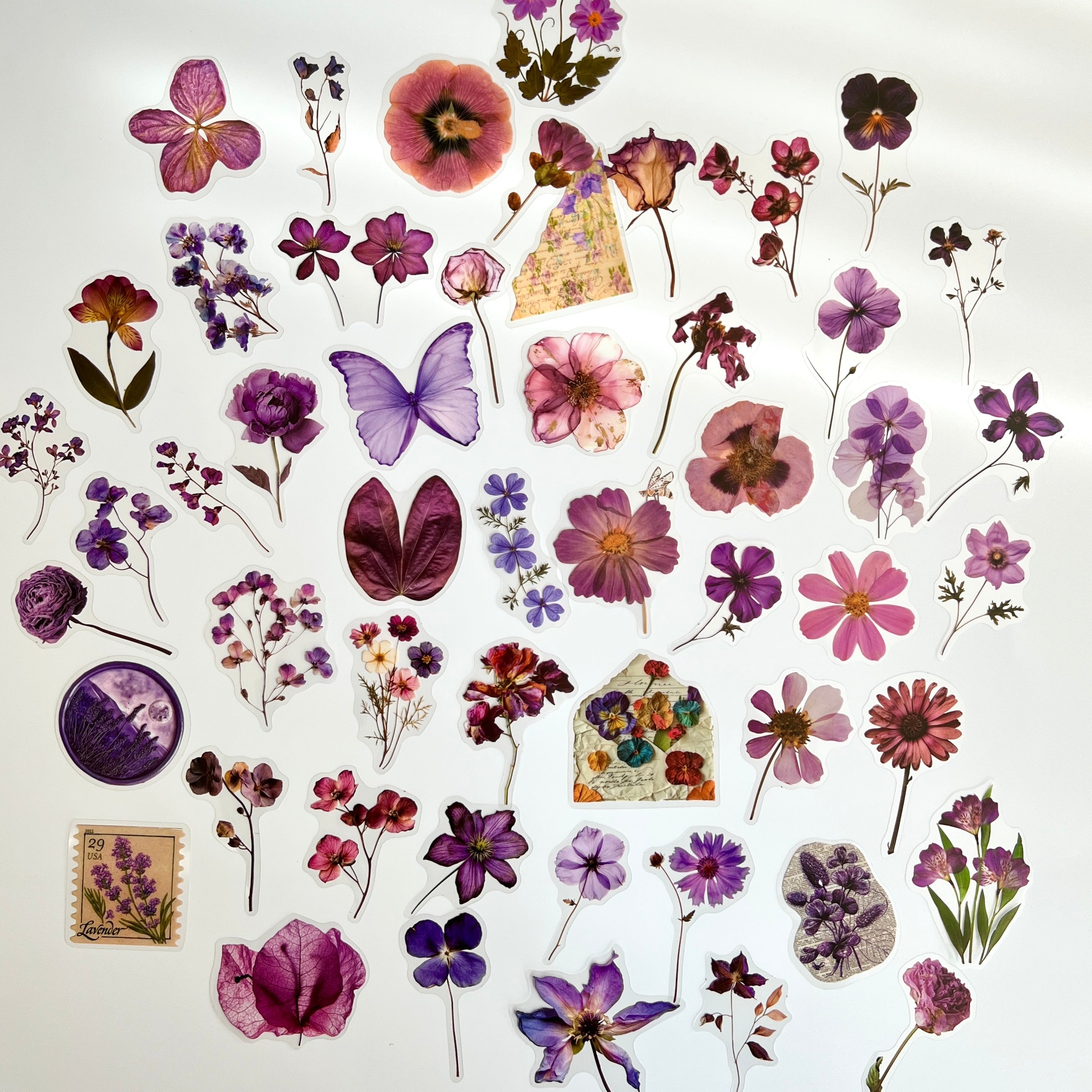 💜 Garden Botanicals Stickers