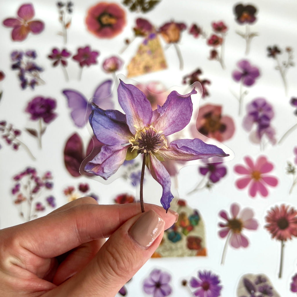 💜 Garden Botanicals Stickers