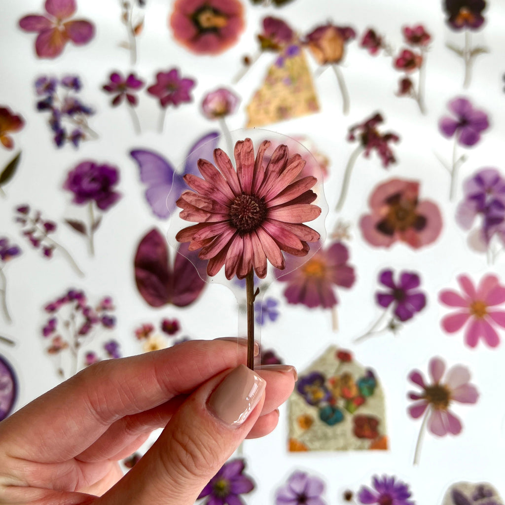 💜 Garden Botanicals Stickers