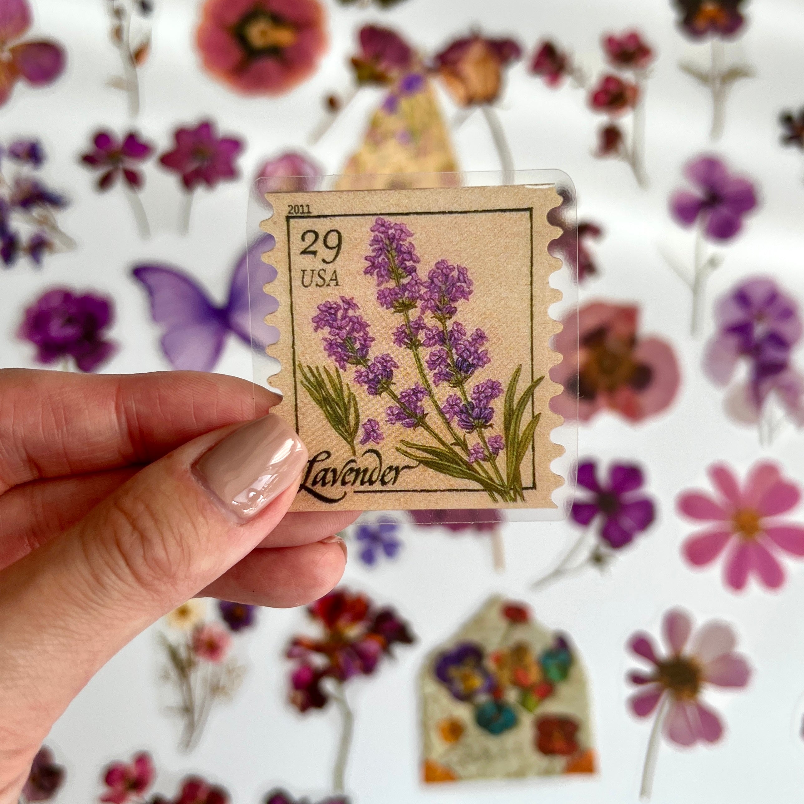 💜 Garden Botanicals Stickers