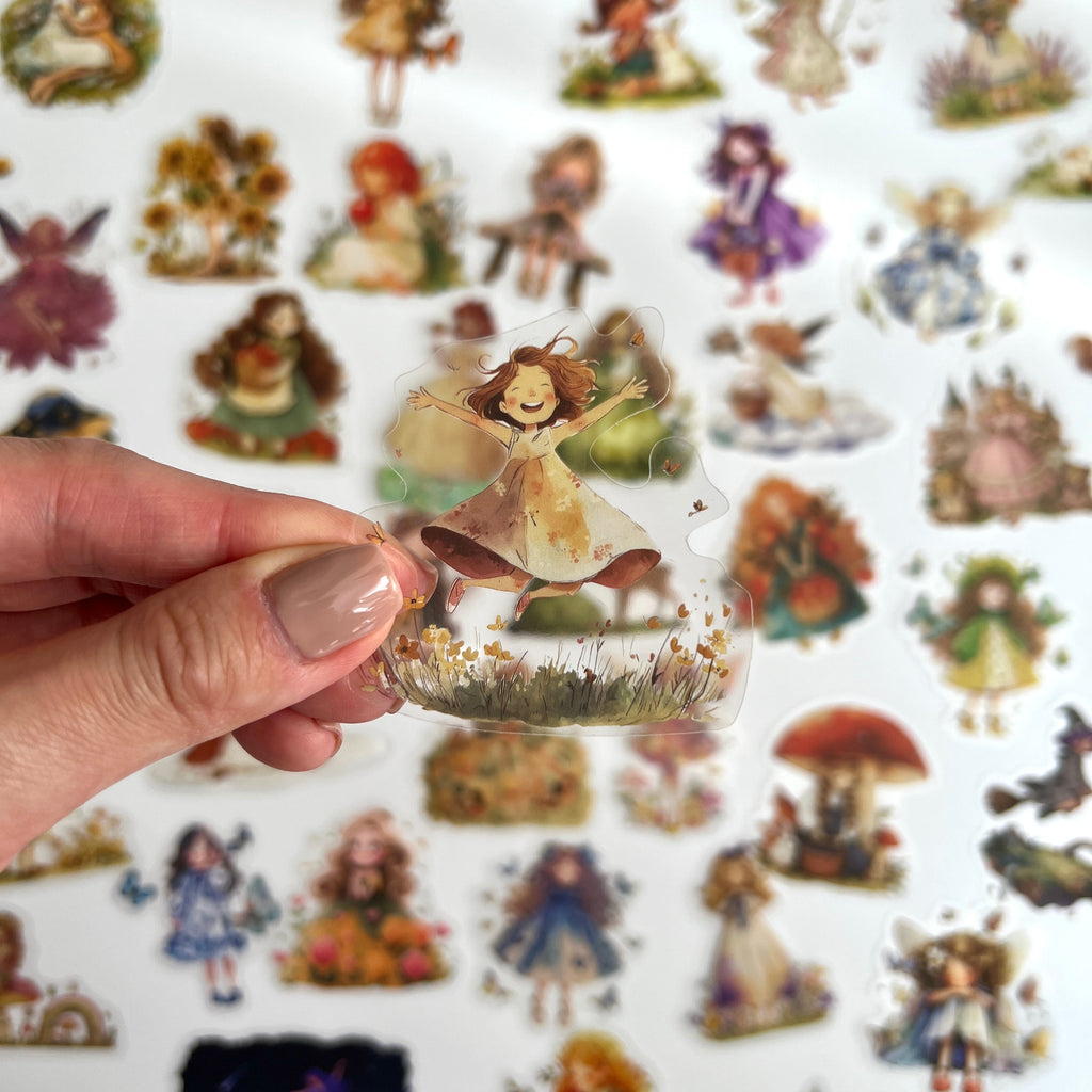 🧚‍♀️ Fairy Garden Tales  Stickers