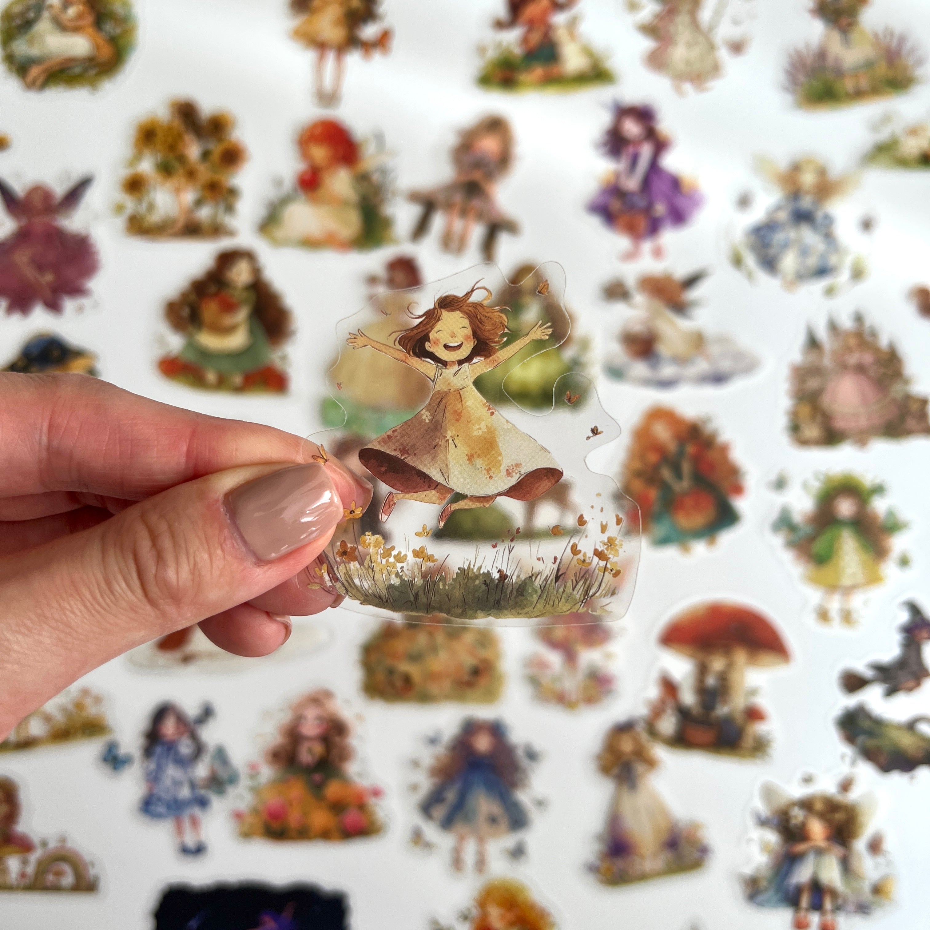 🧚‍♀️ Fairy Garden Tales  Stickers