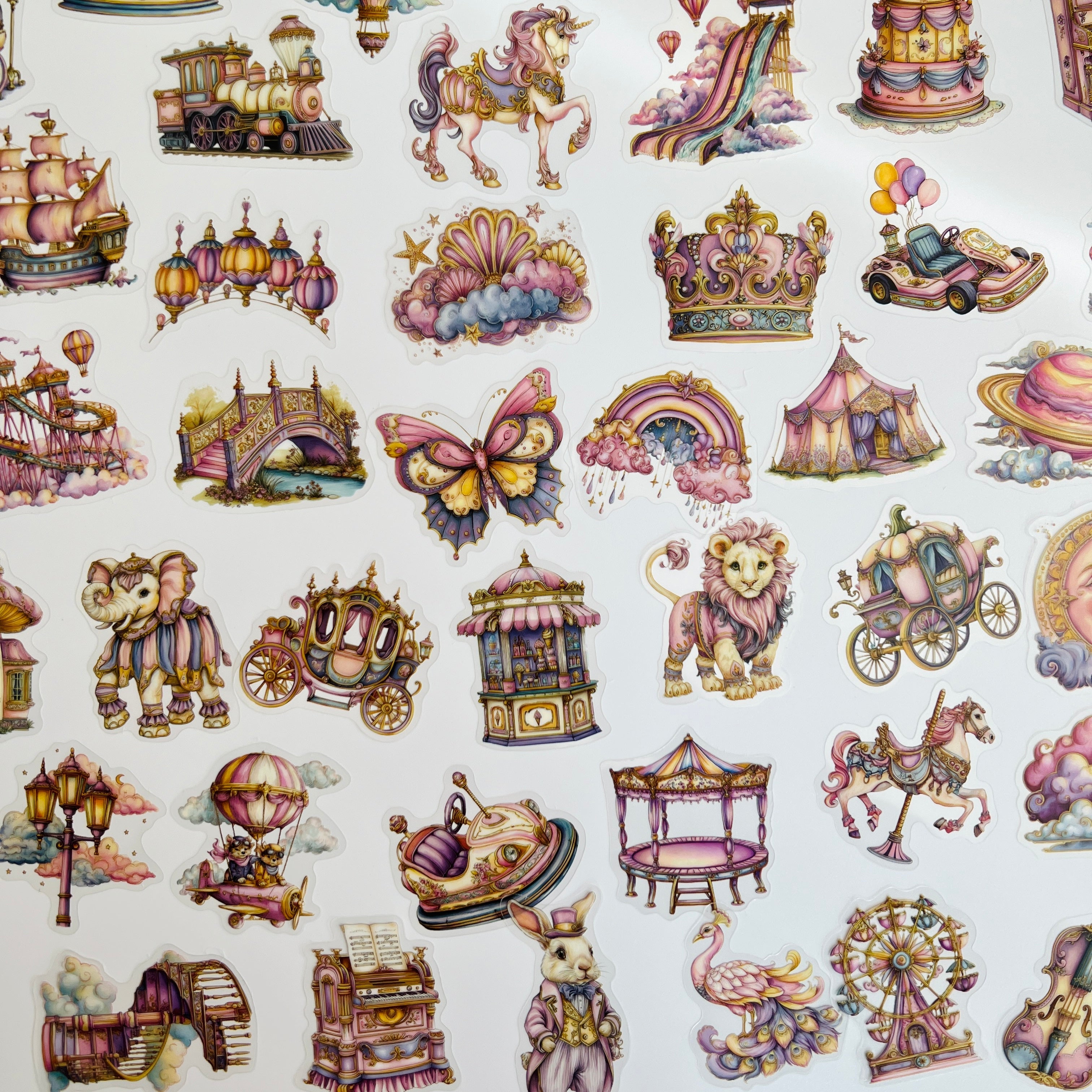 🎠 Fairytale Carnival Stickers