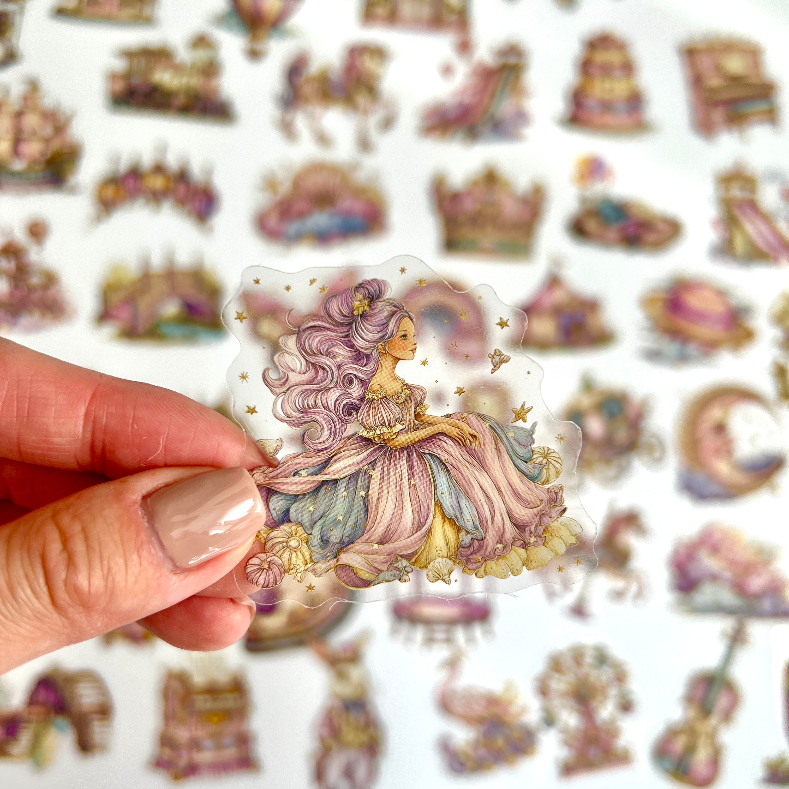 🎠 Fairytale Carnival Stickers