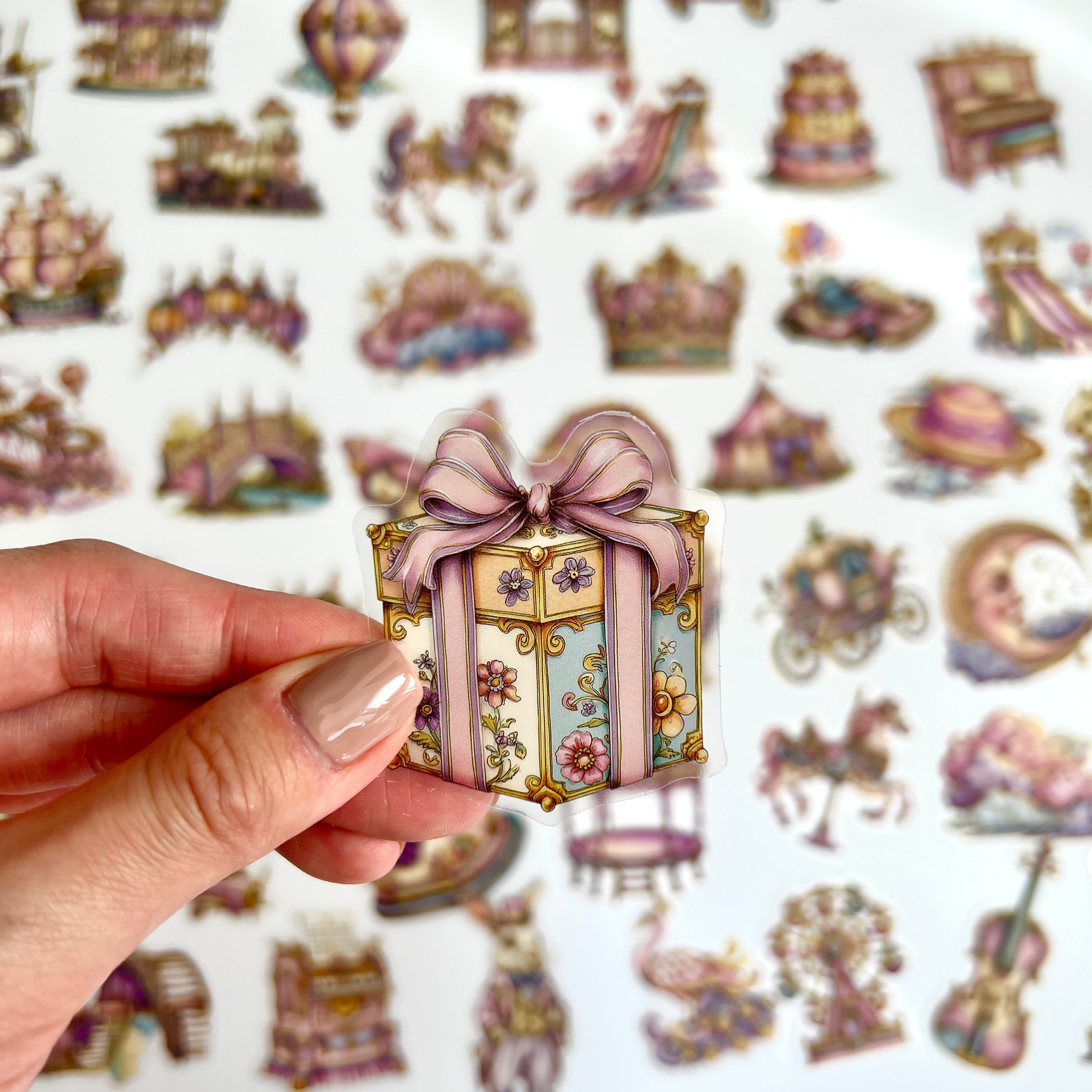 🎠 Fairytale Carnival Stickers