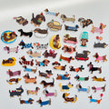 🐶 Cute Dachshund Sticker Set