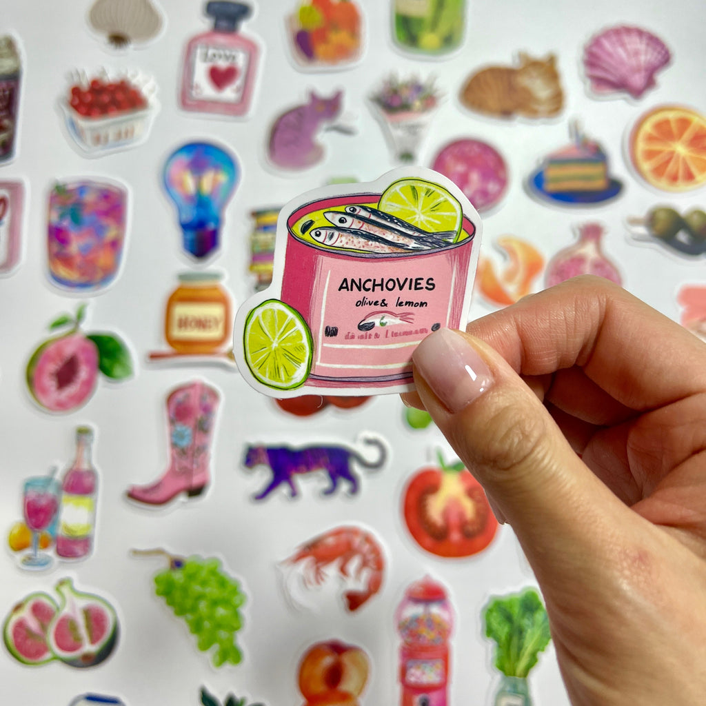 🍯 Vintage Market Sticker Set