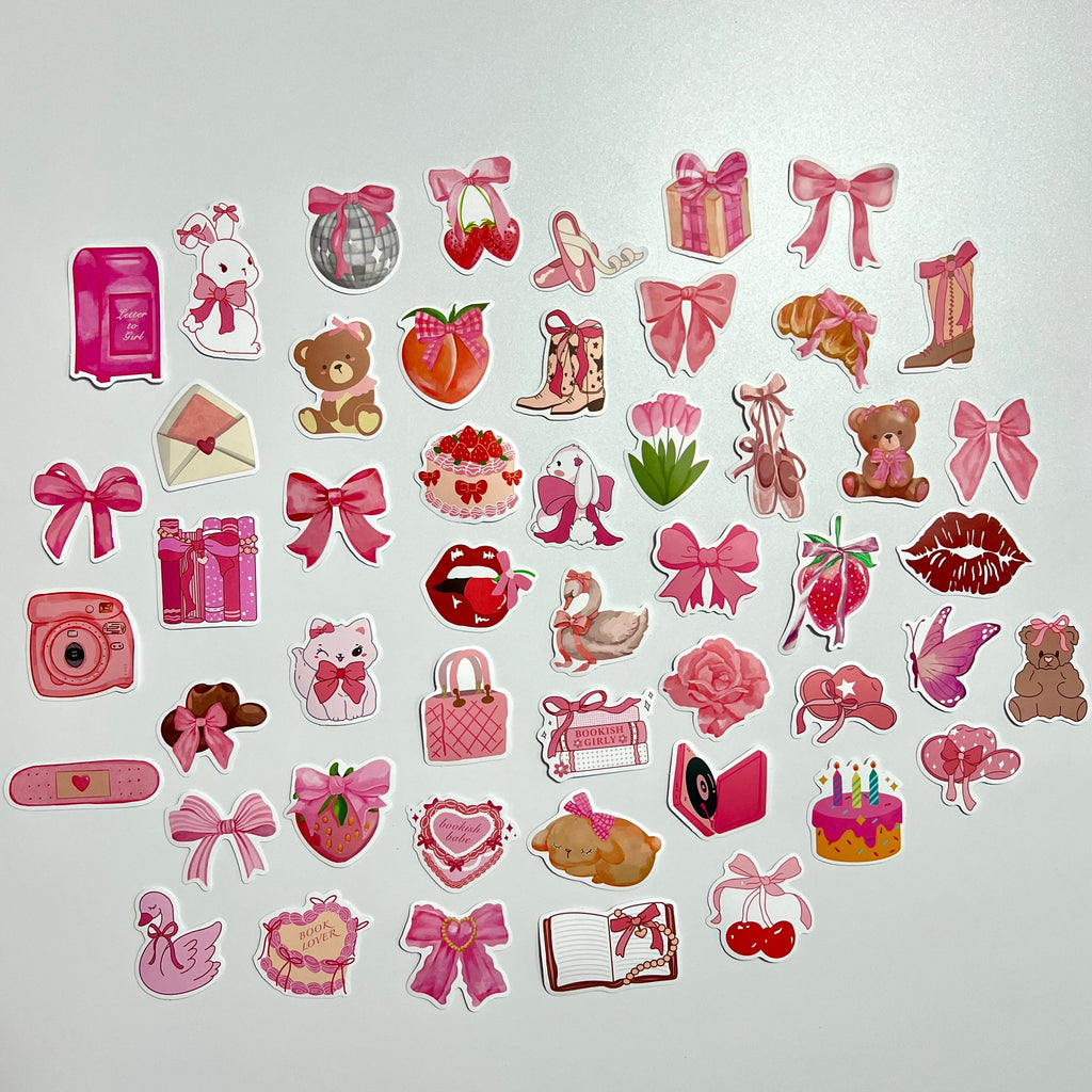 💌 Romantic Reader Pink Set