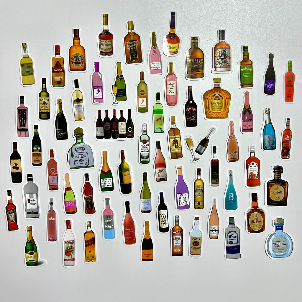 🍾 Luxury Bar Aesthetic Sticker Set