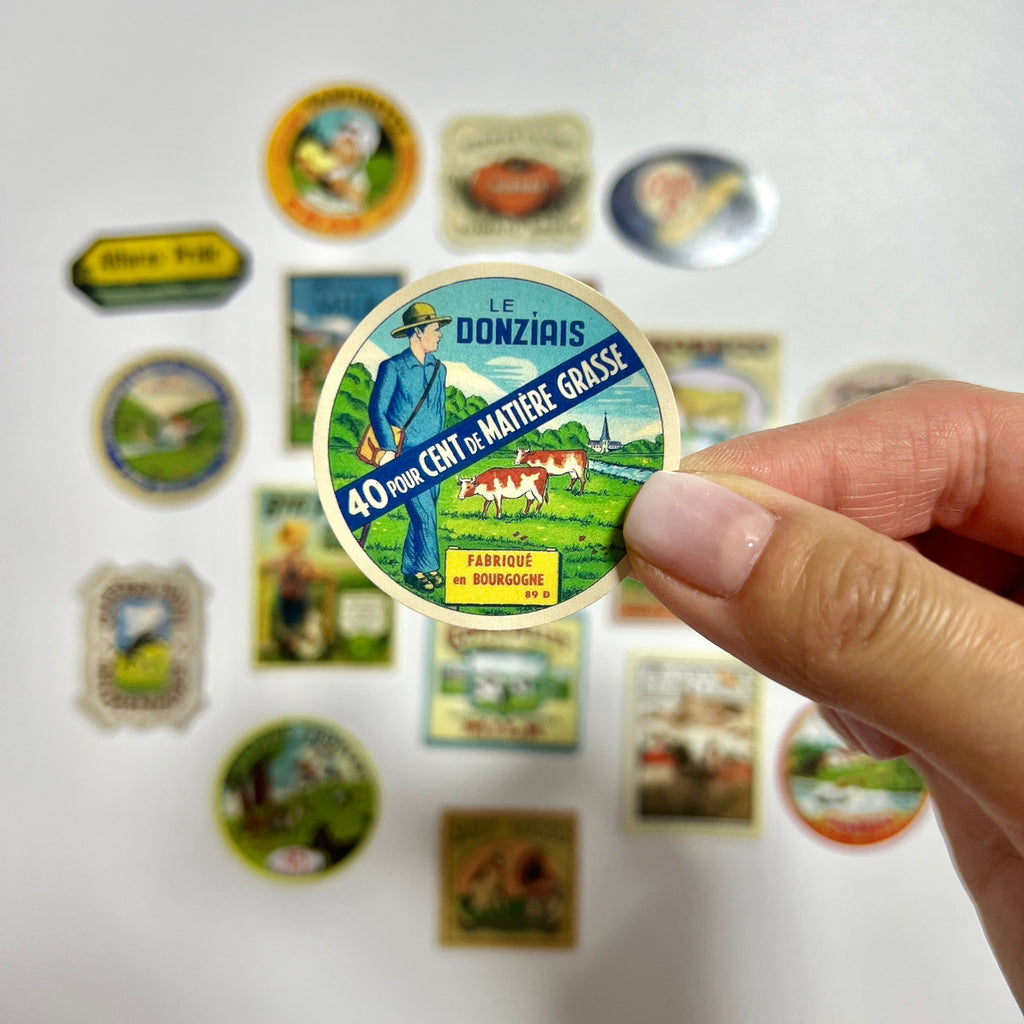 🏷️ Vintage Label Sticker Set