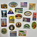 ✈️ Vintage Travel Label Sticker Set