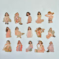 🌸 Pink Aesthetic Girl Sticker Set