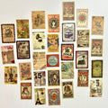 📮 Retro Vintage Postage Stamp Stickers