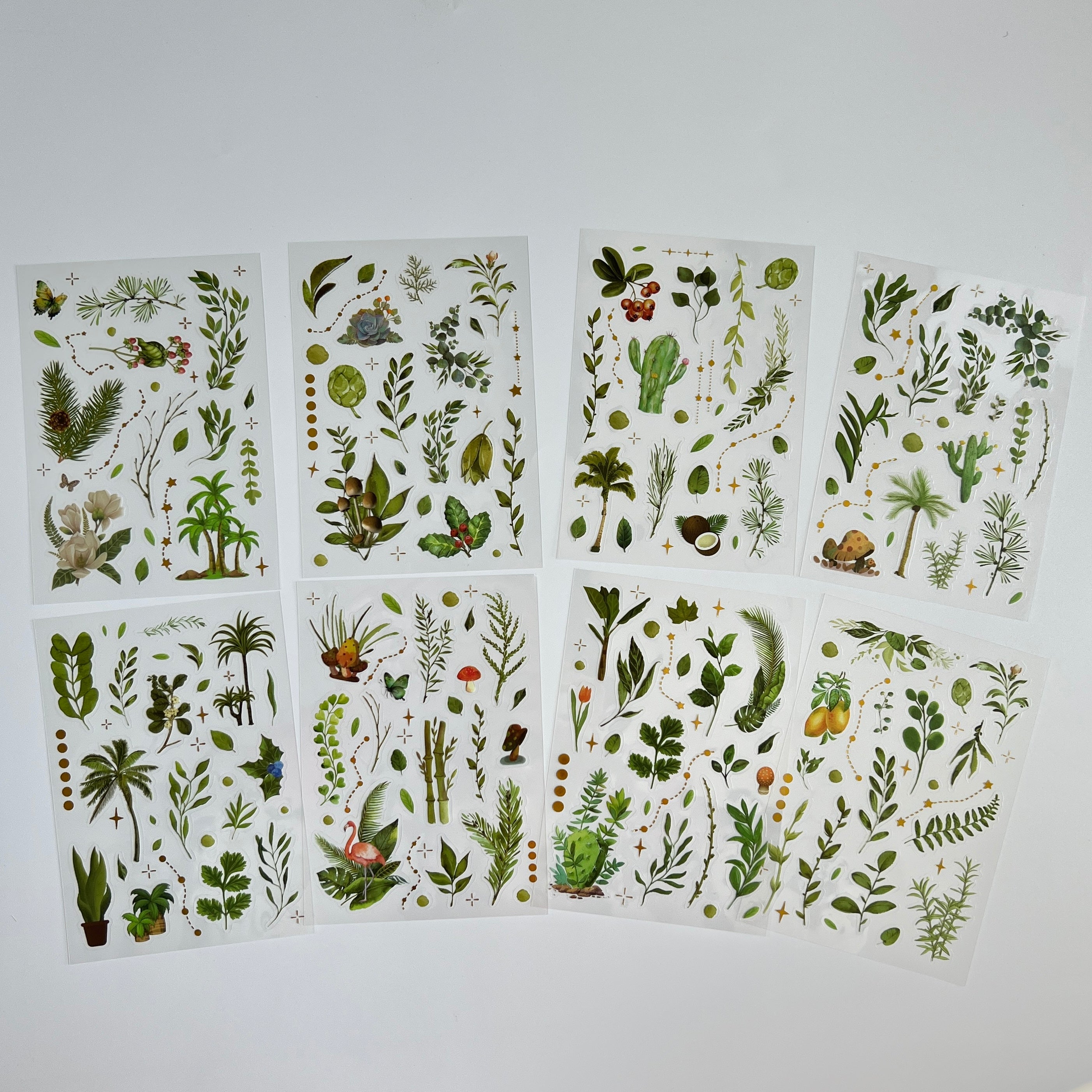 🌿 Botanical Garden Stickers