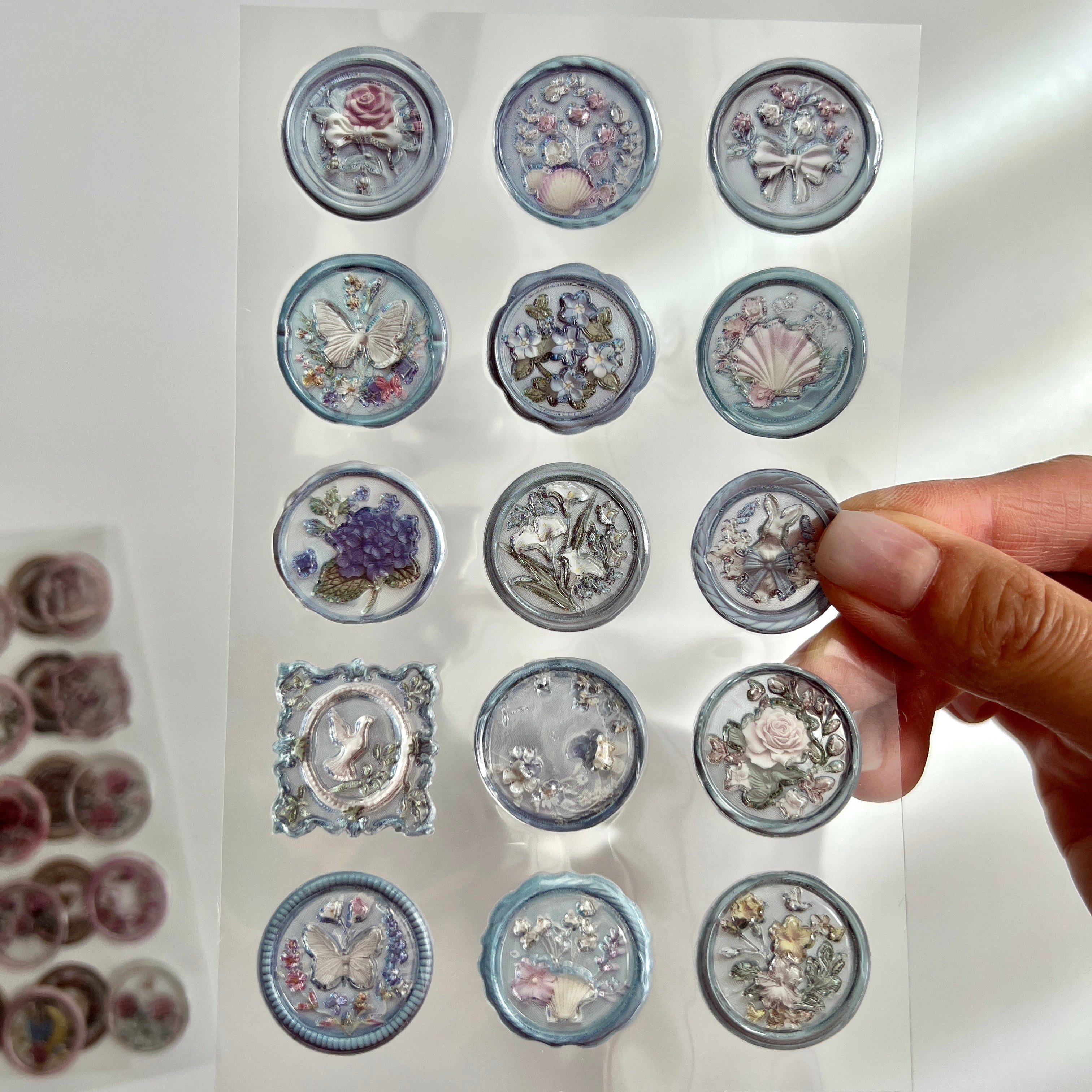 💎 Vintage Wax Seal Stickers