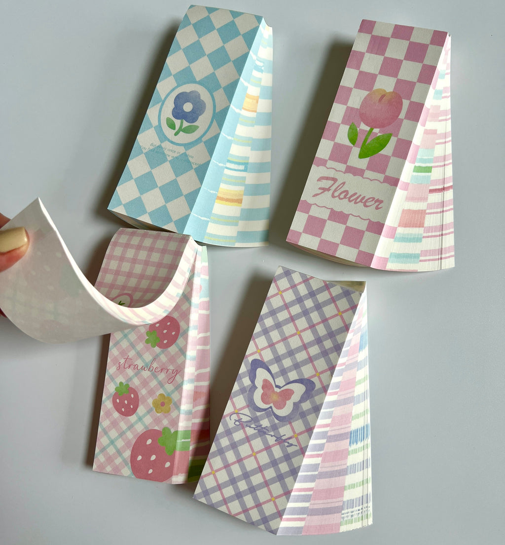 🩷 Cute Memo Pad Notebook – 90 Pages Journaling Note Paper