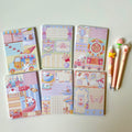 🎡 Bear & Bunny Amusement Park Memo Set