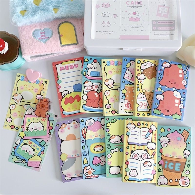 Happy Snack Memo Pad