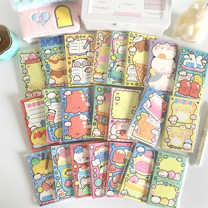 Happy Snack Memo Pad