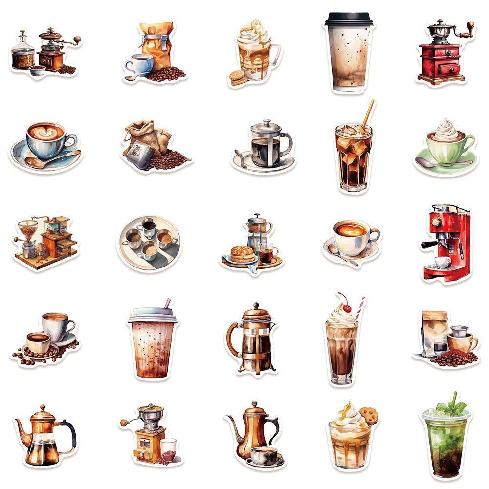 🤎 Cozy Coffee Lover Stickers