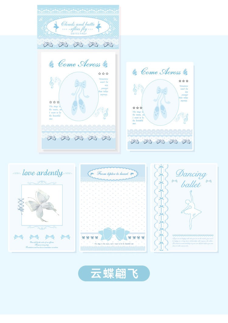 🩰 Ballet Princess Memo Pads (100 sheets)