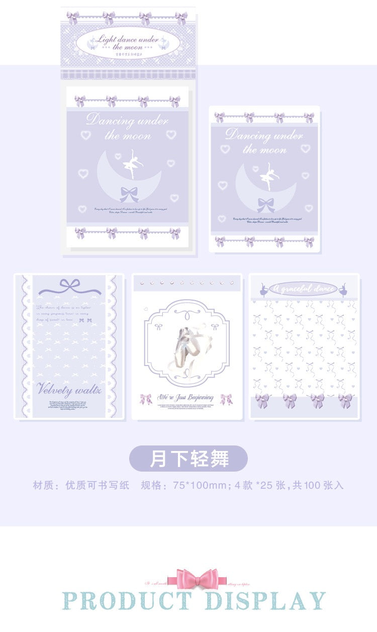 🩰 Ballet Princess Memo Pads (100 sheets)