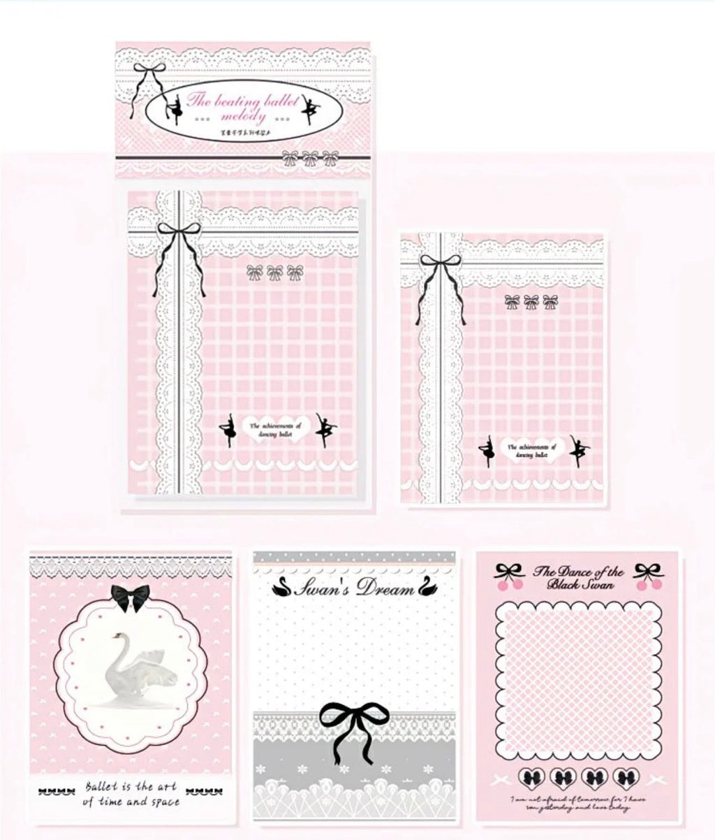 🩰 Ballet Princess Memo Pads (100 sheets)